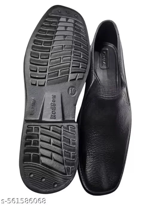 Men’s Waterproof Black Formal Rubber Shoes – Lightweight Office & Business Wear Shoes for Men Men’s Waterproof Black Formal Rubber Shoes 6 image 3