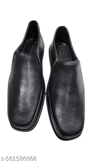 Men’s Waterproof Black Formal Rubber Shoes – Lightweight Office & Business Wear Shoes for Men Men’s Waterproof Black Formal Rubber Shoes 6 thumbnail 3