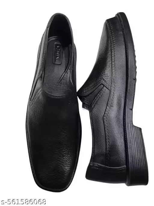Men’s Waterproof Black Formal Rubber Shoes – Lightweight Office & Business Wear Shoes for Men Men’s Waterproof Black Formal Rubber Shoes 7 image 2