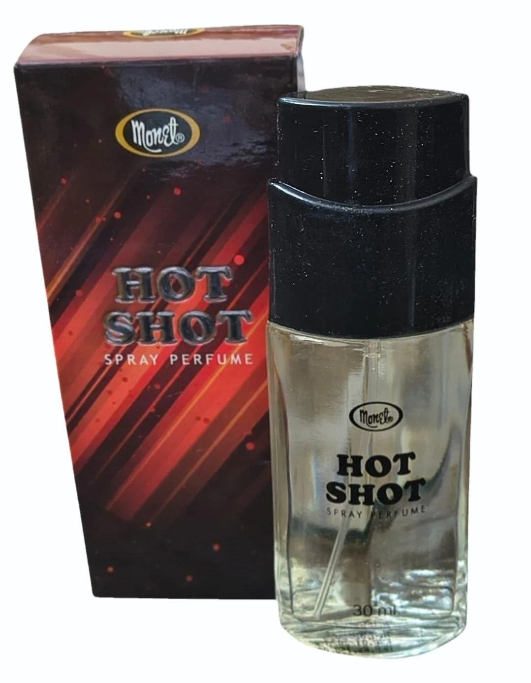 Monet Hot Shot Spray Perfume 30ML Long Lasting Fresh Unisex Fragrance for Men | Women Daily Wear Pocket Size Perfume image 1