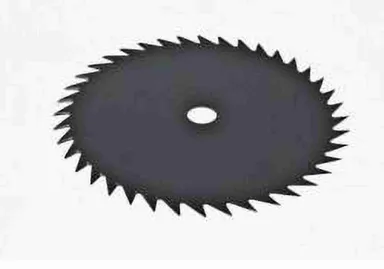 SNEA-03 40T Heavy Duty Black Steel Crop & Brush Cutter Blade | 10-inch Circular Blade for Petrol/Diesel Brush Cutters | Multi-purpose Agricultural, Grass, Weed & Stubble Cutting Tool thumbnail 1