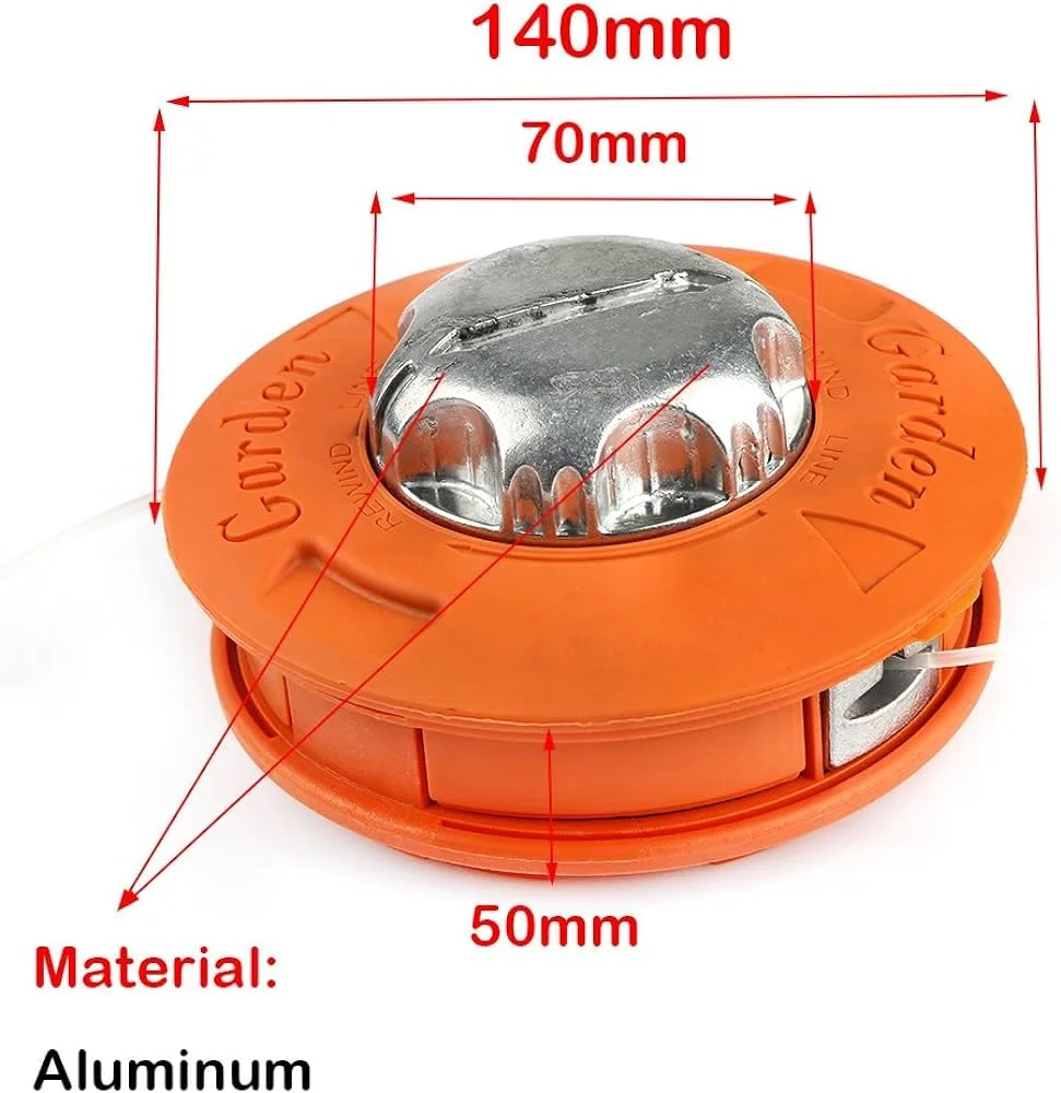 SNEA -10 TRIMMER HEAD OUMA TYPE FOR GRASS CUTTING image 2