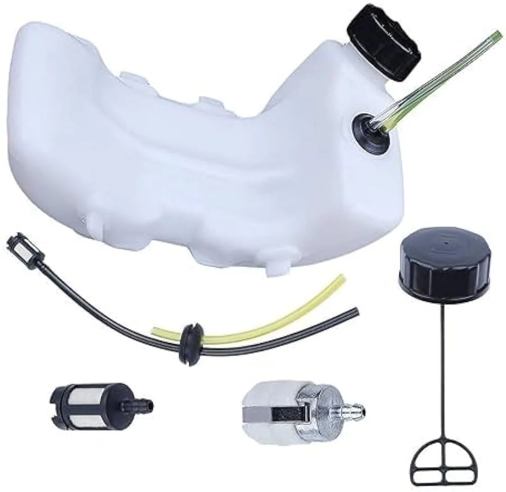 SNEA 61 Fuel Tank Set with Rubber for 4 Stroke Petrol Brush Cutter Grass Cutter Heavy Duty Plastic Replacement Engine Spare Part India image 2