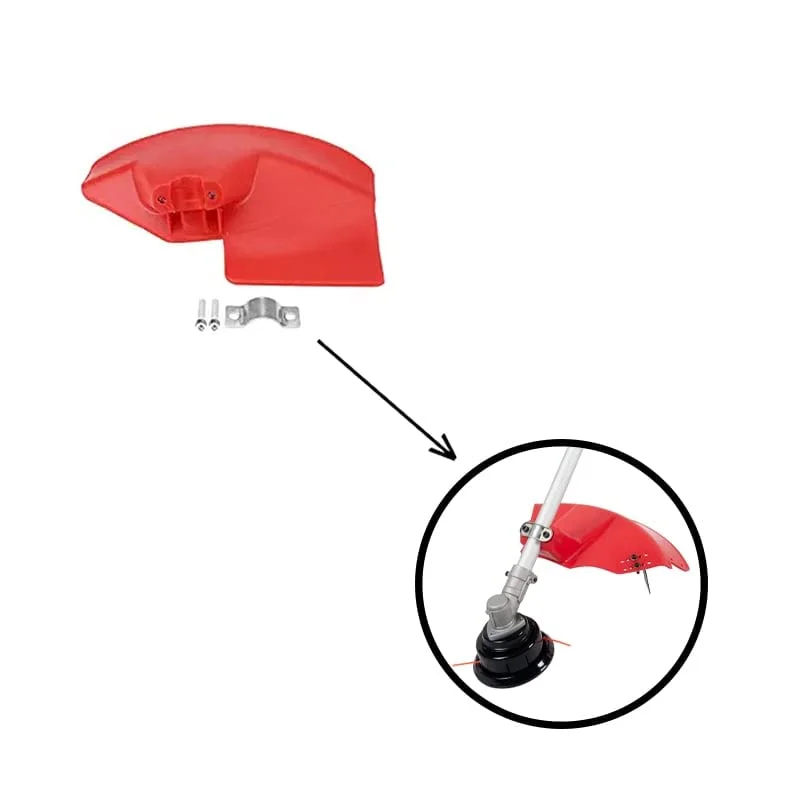 SNEA -65 SAFETY GUARD WITH PLATE AND SCREW 28MM FOR SHOULDER BRUSH CUTTER CUTTER image 2