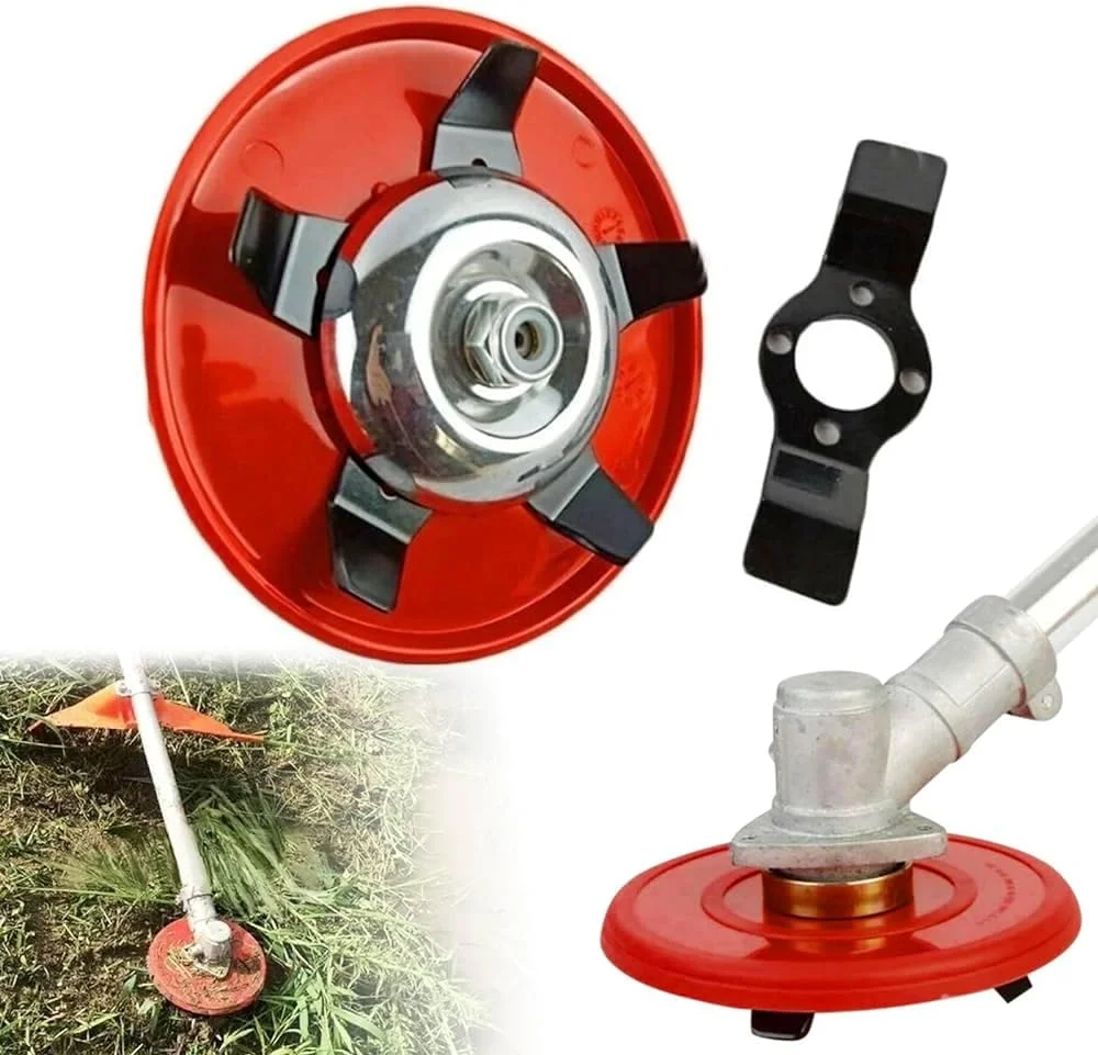 SNEA -129 TRIMMER HEAD RED & BLACK CROP CUTTER image 2