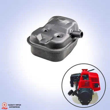 SNEA-176 Muffler for 4-Stroke Crop Harvester and Grass Cutter – Durable Engine Exhaust Replacement for Agricultural and Landscaping Equipment thumbnail 1