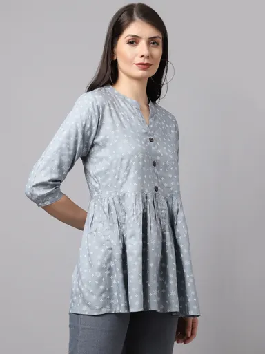 Women’s Tops for Women Cotton Georgette Satin Casual Formal Party Wear Tops for Girls Trendy Summer Office Wear Stylish Western Ethnic Fusion Ladies Top India thumbnail 2