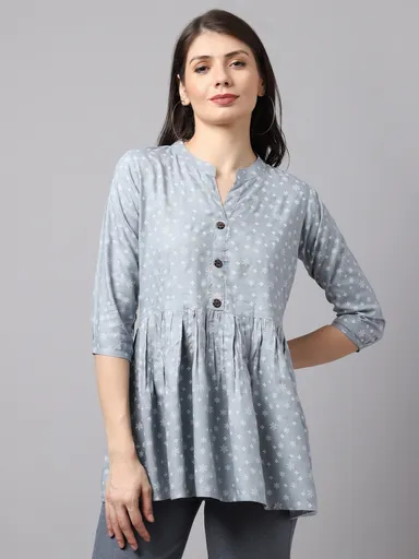 Womens Cotton Casual Tops for Women Summer Regular Fit Short Sleeve Printed Solid Stylish Daily Wear Office College Party Wear Breathable Soft Fabric India thumbnail 0