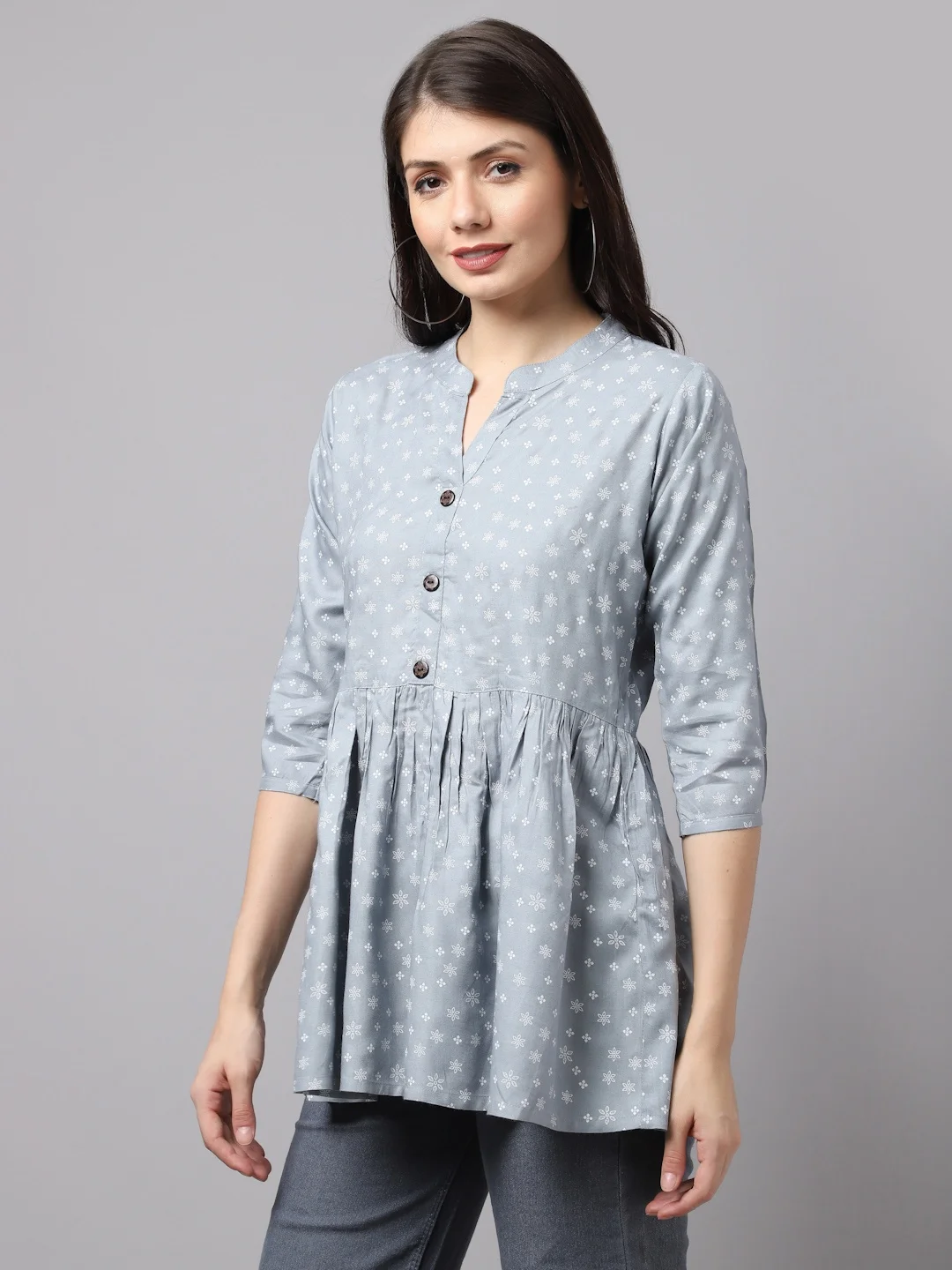 Women’s Tops Online India – Cotton Casual Tops, Party Wear Tops, Office Wear Blouses, Crop Tops, Printed, Solid, Long Sleeve & Trendy Ladies Tops image 1