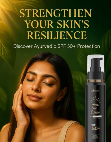 ALLAIL Sun Glow Protector Sunscreen SPF 50+ | Vitamin C & E Enriched | Broad-Spectrum Sun Protection 100g thumbnail 1