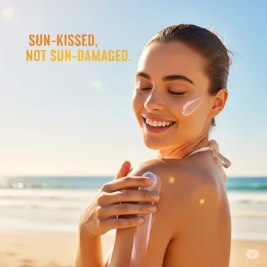 ALLAIL Sun Glow Protector Sunscreen SPF 50+ | Vitamin C & E Enriched | Broad-Spectrum Sun Protection 100g thumbnail 4