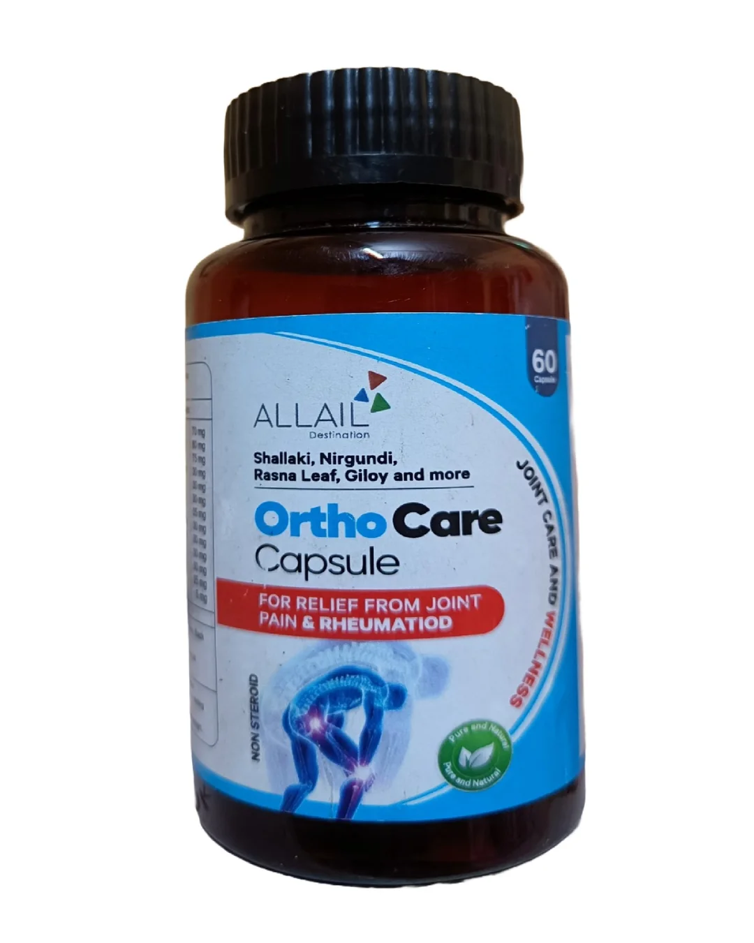 ALLAIL OrthoCare Capsule 60s | Natural Joint Pain & Stiffness Relief Supplement image 1