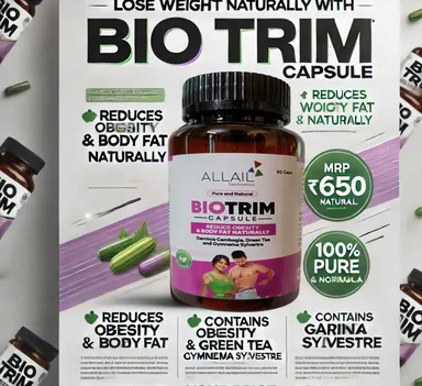 ALLAIL BIO TRIM Capsule 60s | Natural Weight Management & Fat Reduction thumbnail 4