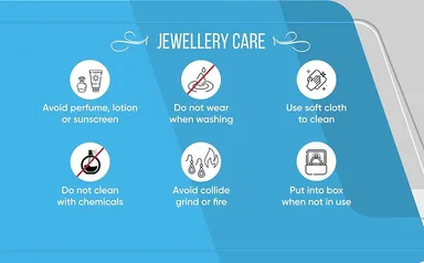 H2 Fashion Collection Gold Plated Bezel Set Crystal Necklace for Women | Elegant Transparent Stone Linked Chain | Fashion Jewellery Gift thumbnail 3