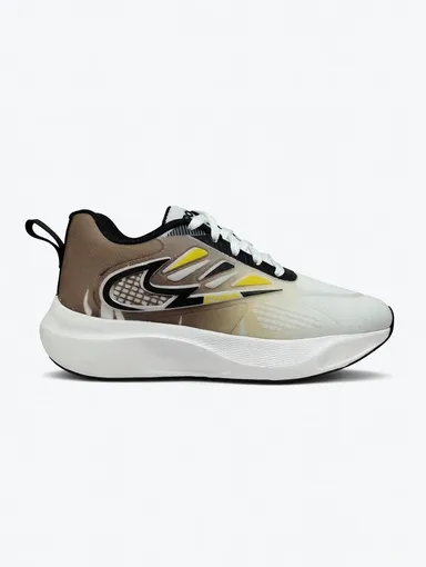 GVOLF Men Sports Shoes with Synthetic Leather Upper, Lace-Up Low Top Flat Sole Running Walking Gym Shoes for Daily Wear Size 6 Size 6 Size 6 thumbnail 2