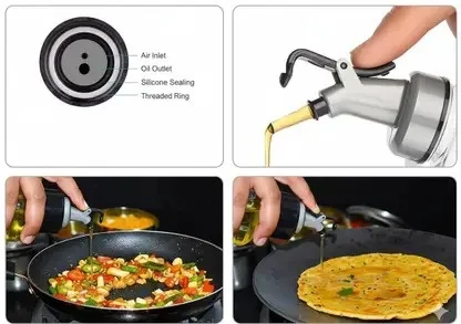 1000 ml Cooking Oil Dispenser (Pack of 2) image 3
