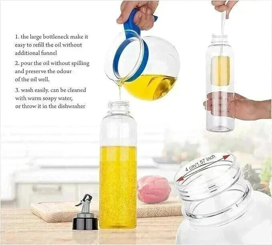 1000 ml Cooking Oil Dispenser (Pack of 2) image 5