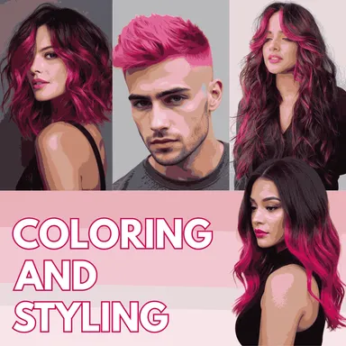 TRUOM Temporary Hair Color Wax for Men and Women 1 Day 1 Wash Perfect Hair Styling Hot Pink thumbnail 4