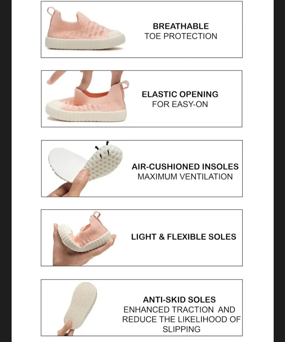 Cloudy Toddlers First Step Shoes Soft Sole Anti Slip Lightweight Breathable Baby Walking Shoes for Boys and Girls Indoor Outdoor Comfort Fit Infant Prewalker Footwear image 4