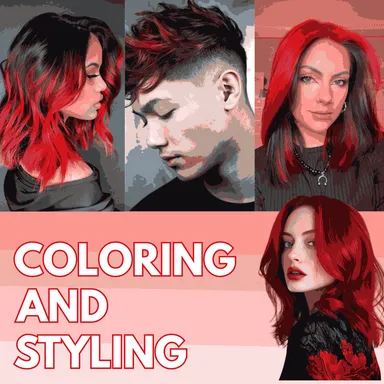 TRUOM Temporary Hair Color Wax for Men and Women 1 Day 1 Wash Perfect Hair Styling Hot Red thumbnail 4