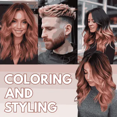 TRUOM Temporary Hair Color Wax for Men and Women 1 Day 1 Wash Perfect Hair Styling Rose Gold thumbnail 4