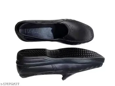 Men’s Premium Waterproof No Slip-On Shoes – Black Rubber Anti-Slip Casual Footwear Men’s Premium Waterproof No Slip-On Shoes 7 thumbnail 1