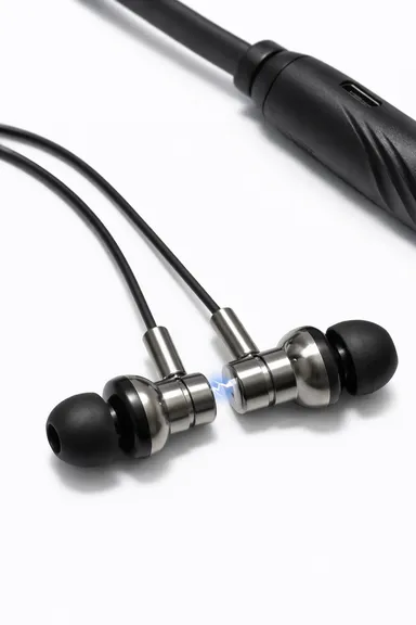 SouzNXT Sports Bluetooth 5.4 Wireless Neckband with Mic | 40 Hours Battery Backup | Deep Bass | Sports Design thumbnail 1