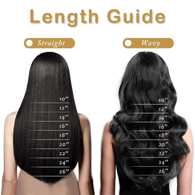 22 Inch Natural Black Straight Clip-In Hair Extensions for Women Heat Resistant Synthetic Fiber 5 Clip Hair Extension Set Adds Instant Length Volume Natural Look Long Straight Hair Piece thumbnail 3