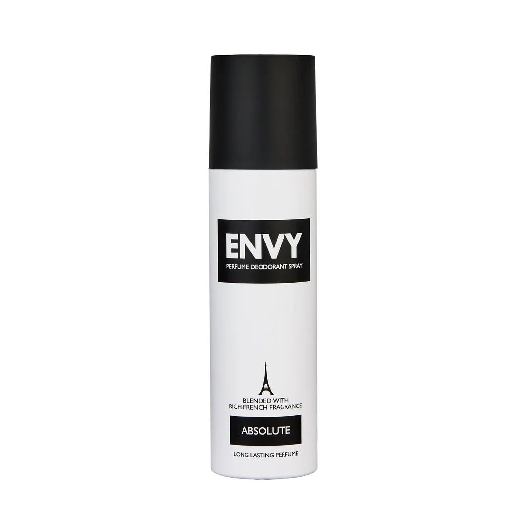 ENVY Absolute Deodorant For Men - 120ml | Long‑Lasting French‑Inspired Fragrance Body Spray with Musk, Sandal, Vanilla & Amber Notes for Daily Freshness and Odour Protection for Men image 1