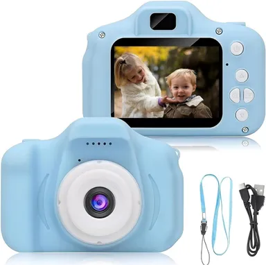 Kids Digital Camera |Mini Cute Children’s Camera with Rechargeable Battery| Strap and USB Cable thumbnail 3