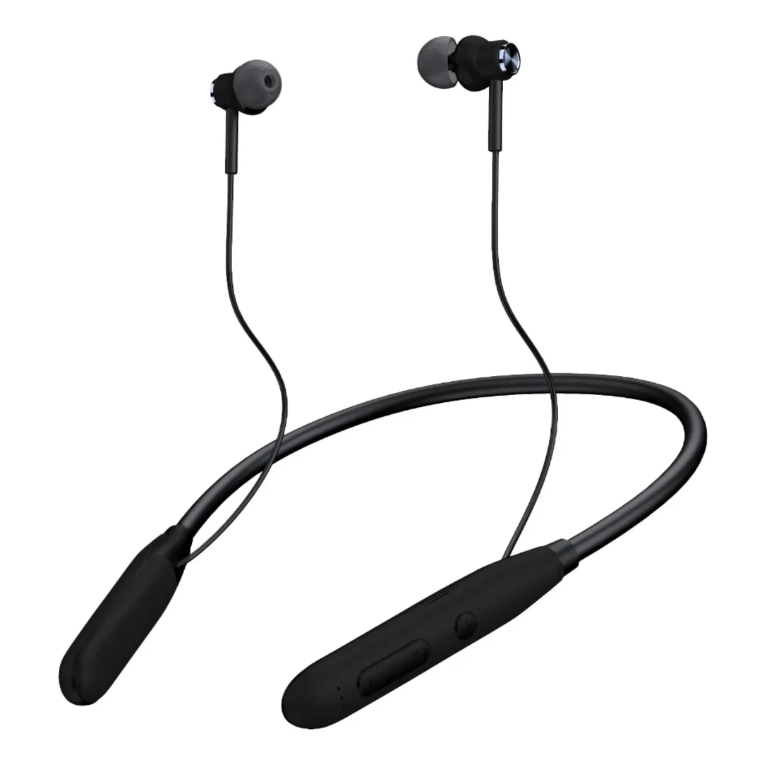 Wireless Bluetooth Neckband Earphones with Deep Bass, Noise Isolation Mic, 40H Battery, Fast Charging, Magnetic Earbuds, IPX5 Sweatproof Sports Headset for Android iPhone India image 1