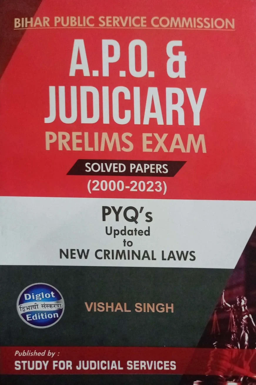 BPSC A.P.O. & Judiciary Prelims Exam Solved Papers (2000–2023) – Updated to New Criminal Laws image 1