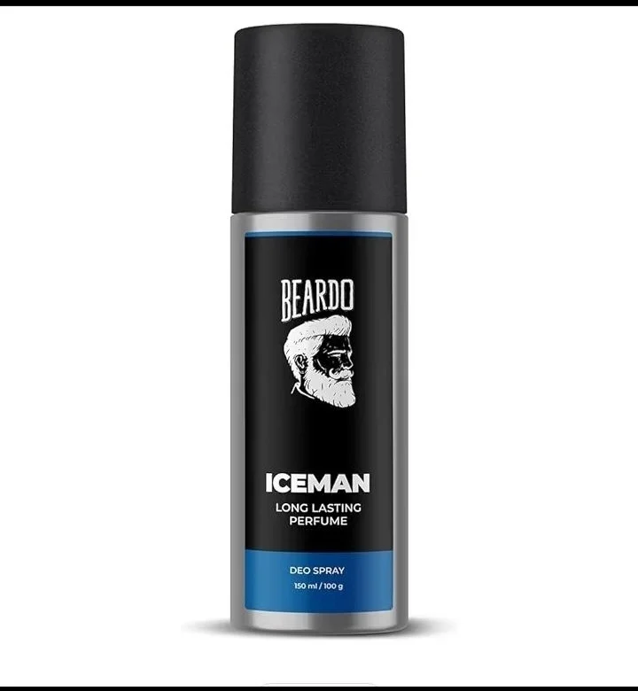 Beardo Iceman Long Lasting Deo Spray 150 ml for Men Fresh Fragrance Body Spray Daily Use image 1