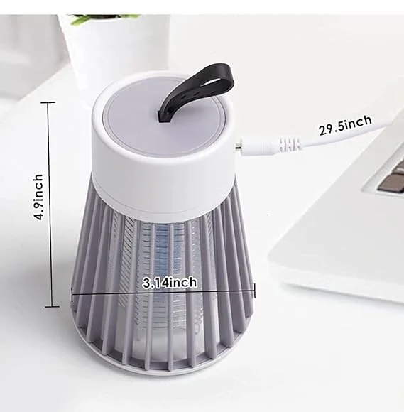 Digital Wave International Eco Friendly Electronic LED Mosquito Killer Machine Trap Lamp USB Powered Ultra Violet Blue Light Insect Killer for Home Bedroom Office Indoor Use image 2