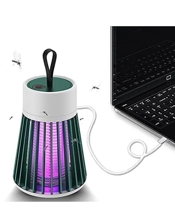 Digital Wave International Eco Friendly Electronic LED Mosquito Killer Machine Trap Lamp USB Powered Ultra Violet Blue Light Insect Killer for Home Bedroom Office Indoor Use image 3