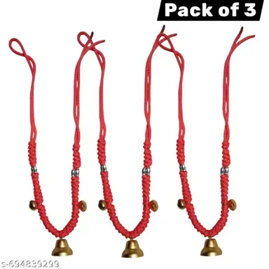  Traditional cow and buffalo mala necklaces|perfect for multiple animals or replacement purposes COMPLETE SET 3|Pack of 3 thumbnail 2
