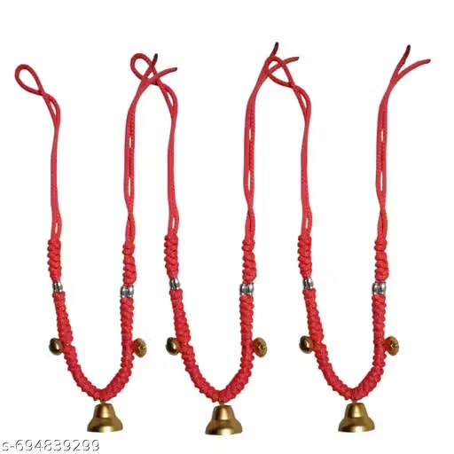 Traditional cow and buffalo mala necklaces|perfect for multiple animals or replacement purposes COMPLETE SET 3|Pack of 3 image 4