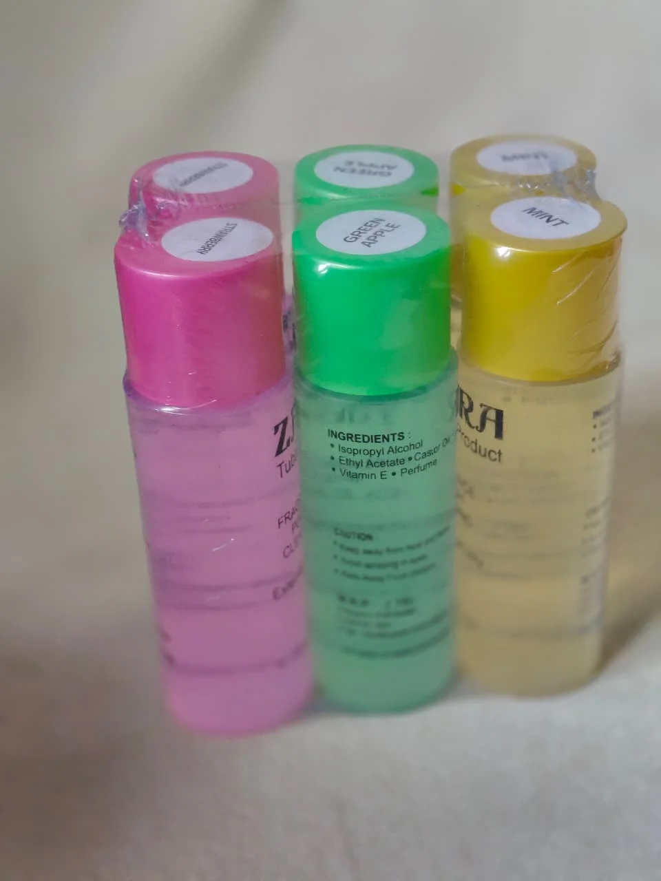 Premium Assorted Fruit Fragrance Body Spray Combo Pack 75ml Each – Strawberry Green Apple Lemon Long Lasting Perfumed Mist for Women & Men Daily Freshness Travel Friendly Mini Bottles Set of 6 image 2