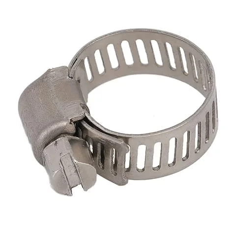 Imported Adjustable LPG Hose Pipe Clamp 1.25 Inch Stainless Steel Pack of 4 Gas Nali Connectors for Kitchen Gas Stoves image 4