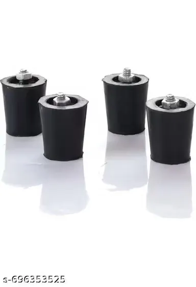 Anti‑Skid Rubber Gas Stove Legs Replacement Pack Of 4 | LPG Gas Stove Support Feet Stand Increase Height Easy Fit Universal Fit For All Gas Stove Brands India thumbnail 1