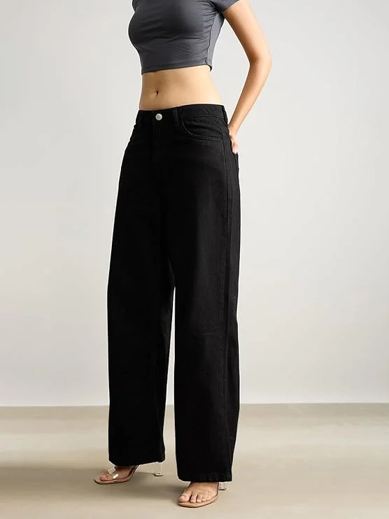 DPN JEANS Trendy Women’s Comfortable Slim Fit Denim Jeans | Stretchable Stylish Blue Casual Pants for Daily Wear, Office, College, Party, Lightweight & Durable Fashionable Women Jeans DPN JEANS Trendy Women’s Comfortable Slim Fit Denim Jeans | 28 image 3