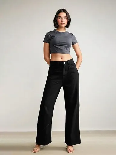 DPN JEANS Trendy Women’s Comfortable Slim Fit Denim Jeans | Stretchable Stylish Blue Casual Pants for Daily Wear, Office, College, Party, Lightweight & Durable Fashionable Women Jeans DPN JEANS Trendy Women’s Comfortable Slim Fit Denim Jeans | 30 thumbnail 4