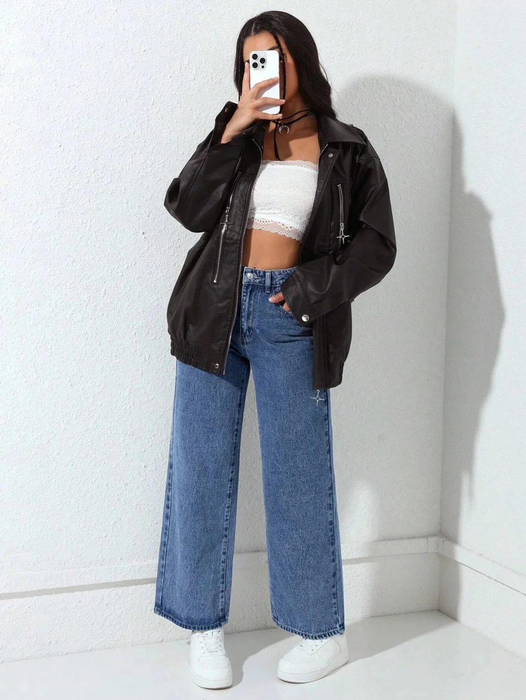 Girls’ Cute Fashionable Festive Denim Jeans for Women | Stylish Comfortable Slim Fit Casual Pants for Daily Wear, Parties, College, and Outings Girls’ Cute Fashionable Festive Denim Jeans 28 image 2