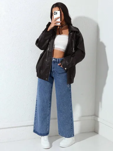 Girls’ Cute Fashionable Festive Denim Jeans for Women | Stylish Comfortable Slim Fit Casual Pants for Daily Wear, Parties, College, and Outings Girls’ Cute Fashionable Festive Denim Jeans 34 thumbnail 1