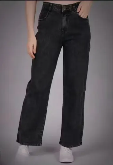 Girls Trendy Fashionable Stylish Denim Jeans for Women High Waist Casual Slim Fit Blue Denim Pants for Girls Western Streetwear Fashion Daily Wear Jeans Girls Trendy Fashionable Stylish Denim Jeans 32 thumbnail 2