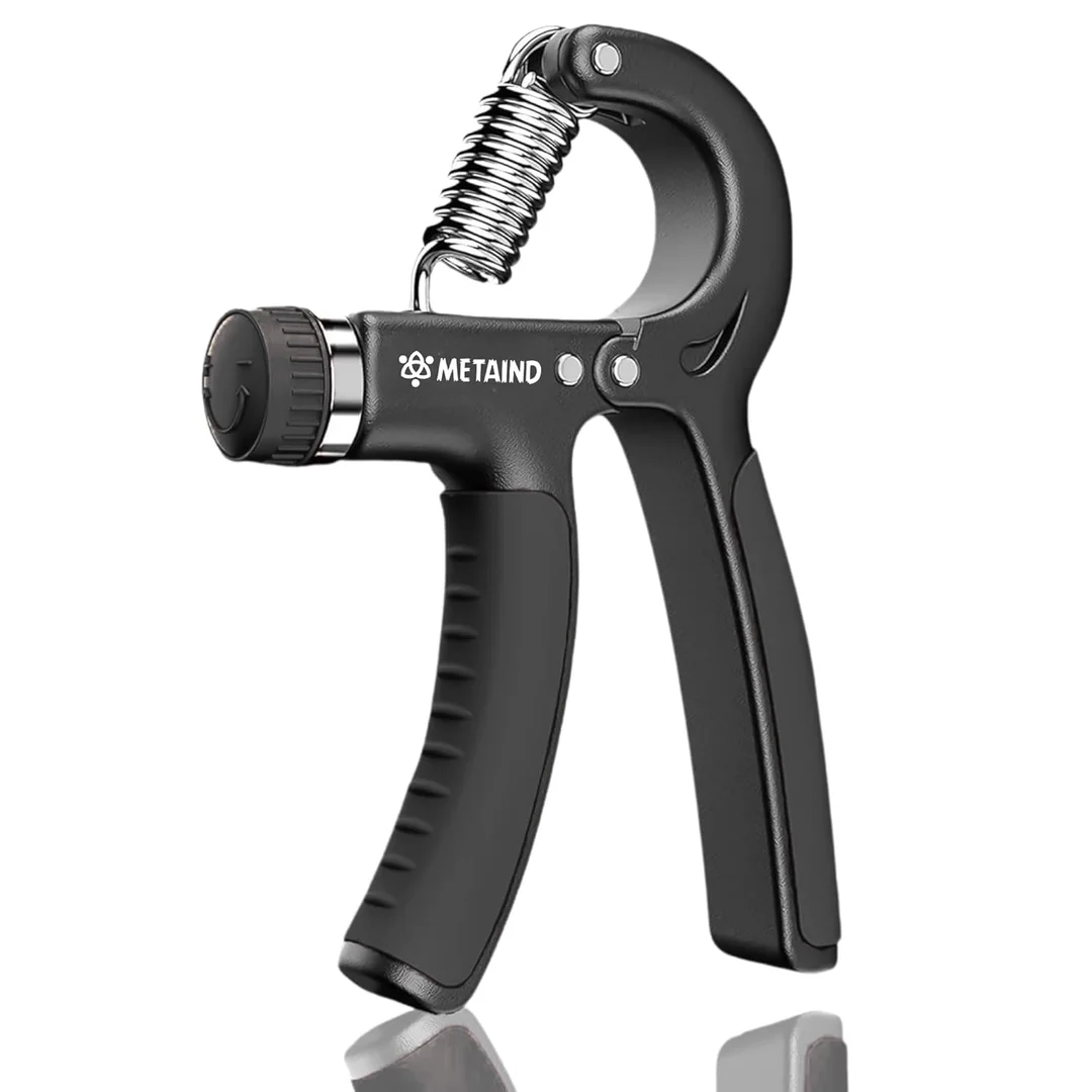 Adjustable Finger & Hand Gripper for Gym Workout, Forearm Strengthener with Resistance Control for Veins Exercise, Grip Training & Hand Health image 1