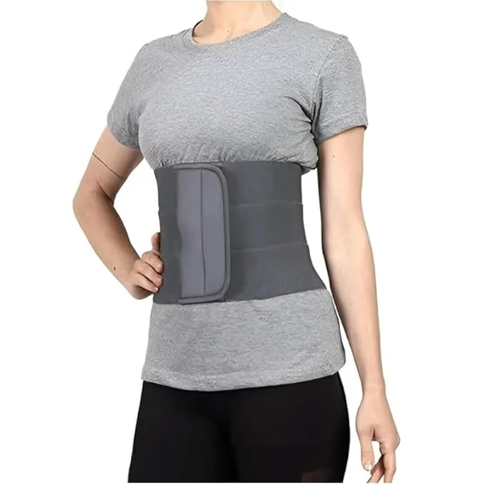 Abdominal Belt After Delivery Postpartum Belly Support Binder Lumbo Sacral Waist Trimmer Belt for Tummy Reduction Lower Back Pain Relief Breathable Adjustable Universal Size Belt for Women Men image 1
