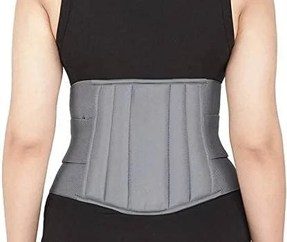 MEDTRIX LS Support Back Pain Relief Belt Adjustable Lumbar Support Brace for Men & Women Lower Back Support Belt for Office Gym Daily Use Posture Correction Compression Waist Belt image 1