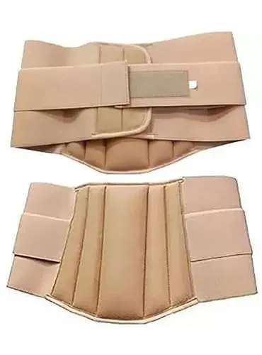 Medtrix Lumbar Sacral LS Belt Spinal Back Support Brace for Lower Back Pain Slip Disc Sciatica Posture Correction Abdominal Compression Orthopedic Waist Support Belt Beige XL thumbnail 2