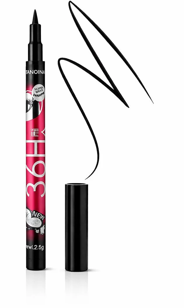 36H Waterproof Long-Lasting Precise Felt Tip Liquid Eyeliner Pen |Smudge Proof Quick Dry Eye Liner for Perfect Eye Makeup image 4